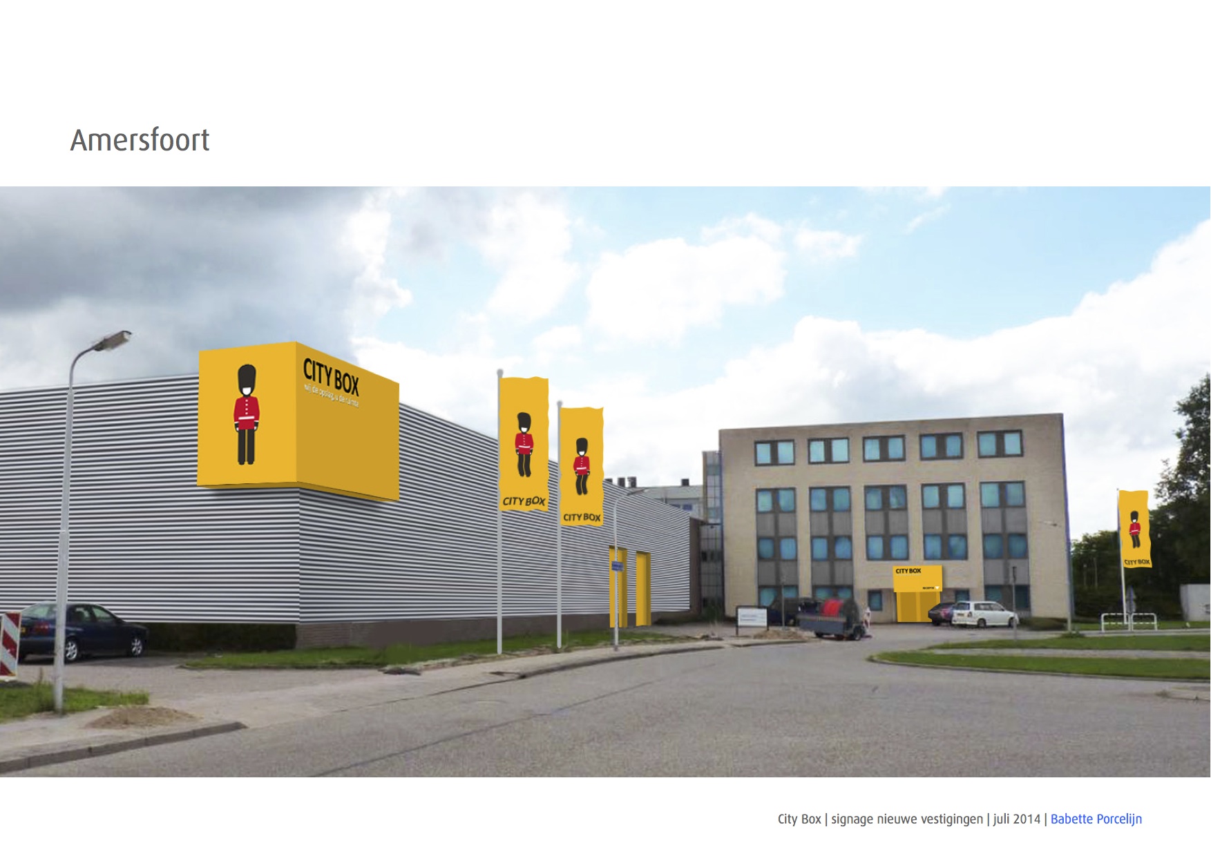 De nieuwe City Box-vestiging in Amersfoort (artist impression). Bron: FranchiseFormules.NL